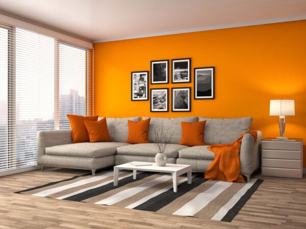 Orange for Living Room