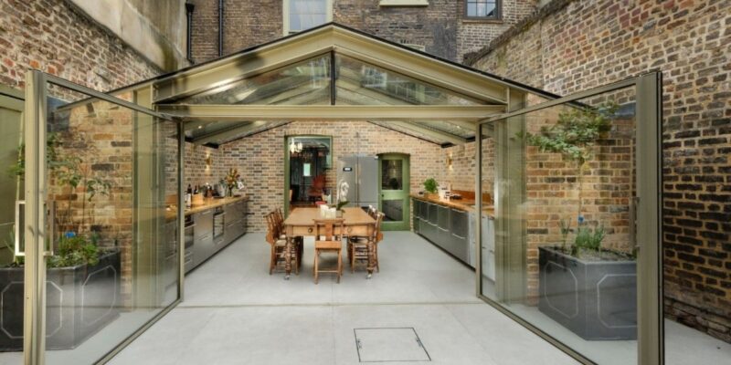 glass extension