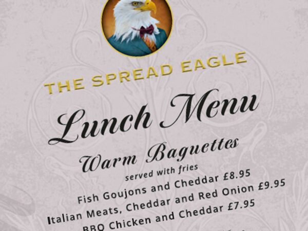 spread eagle menu