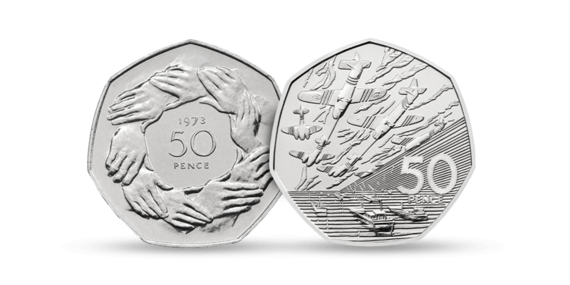 50p coins