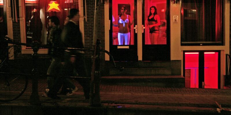 Amsterdam Red Light District Windows