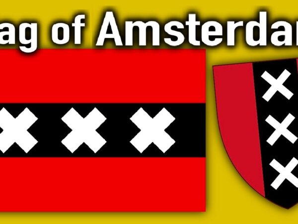 Amsterdam Netherlands Flag