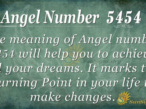 5454 Angel Number