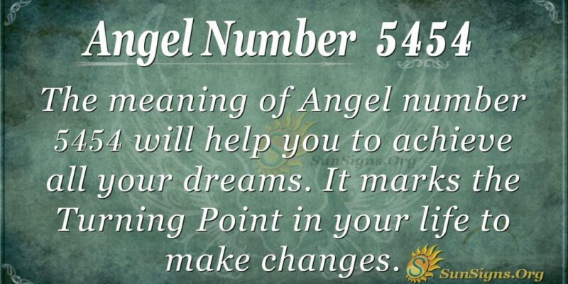 5454 Angel Number