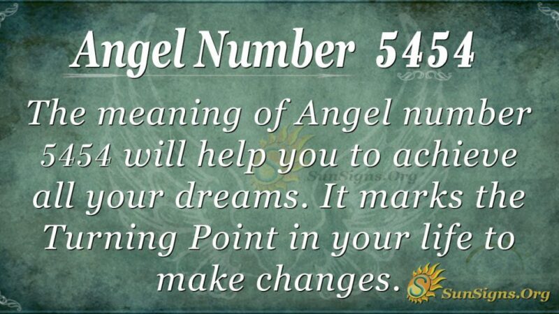 5454 Angel Number