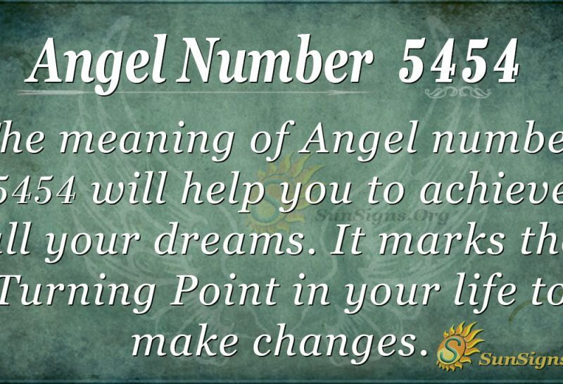 5454 Angel Number