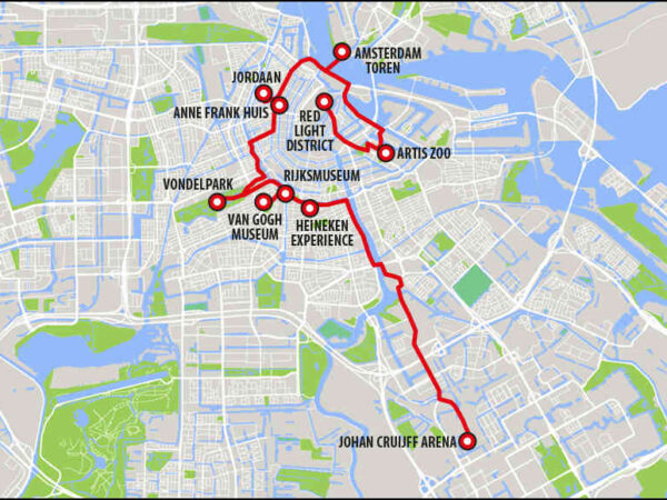 Red Light Amsterdam Maps